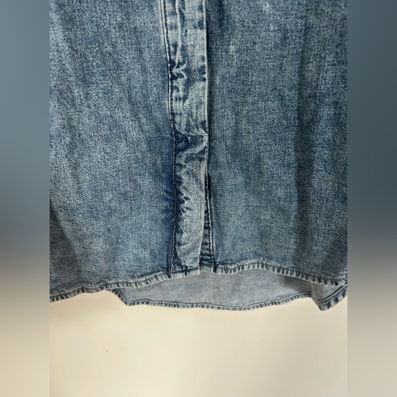 Good American Denim Uniform Shirt XS - Picture 10 of 14